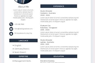 format and redesign your resume, cv, and documents perfectly