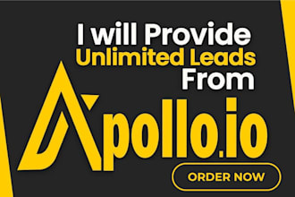 do b2b lead generation extract data from apollo any industry
