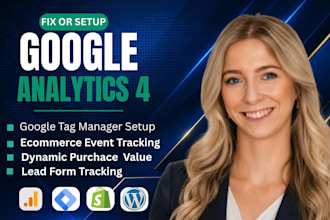 setup ga4 ecommerce tracking with google tag manager