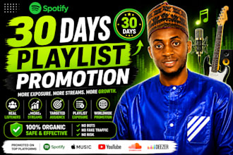 organically promote your spotify song with spotify playlist promotion campaign