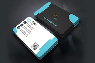 design a professional and modern business card