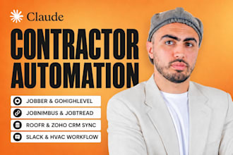setup jobber slack gohighlevel zoho crm roofr jobtread jobnimbus hvac contractor