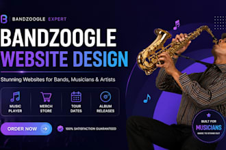design bandzoogle website redesign music website bandzoogle merch store