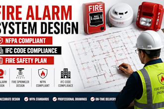 fire alarm system design nfpa compliant ifc code compliance fire safety plan