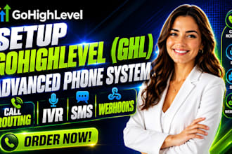 setup gohighlevel ghl advanced phone system call routing ivr and sms webhooks