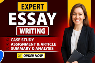 do your assignment, project work, essay writing for college and university