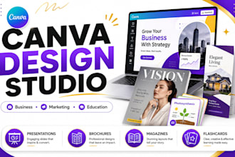 do canva brochure design kid presentation flashcards pdf canva magazine designs