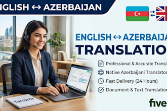 translate english and azerbaijani texts