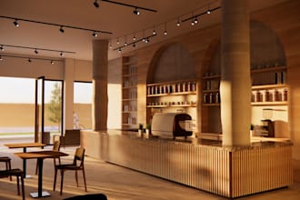 design boutigue coffee shop
