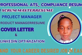 craft scrum master, project management, agile resume and resume writing