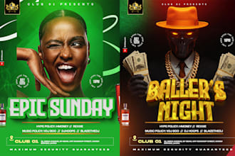 create eye catching animated motion flyers and motion posters for events
