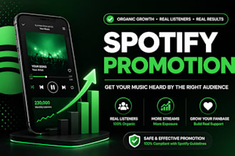 promote your spotify music and make it viral spotify