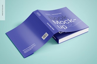 design book typesetting, logo branding and vector tracing