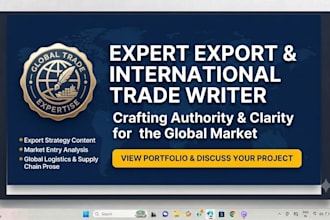 write export and international trade blog content