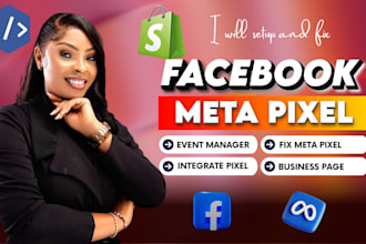 setup meta pixel or fix facebook pixel conversion API tracking for meta ads
