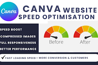 fix canva website not loading fast compress page image boost repair speed boost
