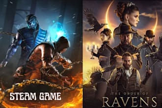 create steam capsule game art, minecraft game art design