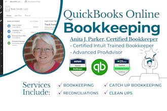 do your monthly bookkeeping in quickbooks online proadvisor intuit certified
