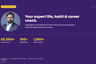 help you with life, habit and career coaching
