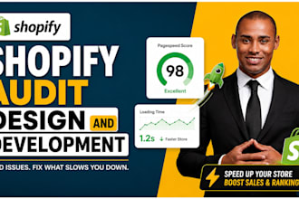 do shopify lighthouse audit, black friday shopify prep, shopify speed consultant