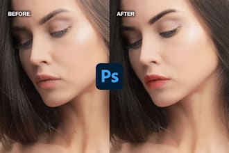 do high end skin retouching in photoshop