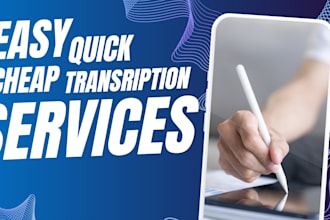 transcribe anything in english