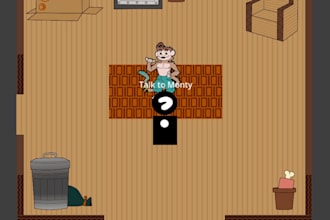 code, draw, or write for a video game developed in godot