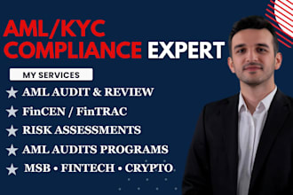 write your aml kyc compliance policy and risk assessment manual