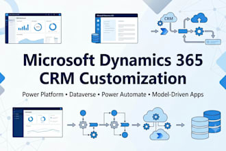 customize microsoft dynamics 365 CRM and power platform solutions