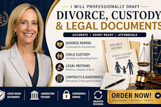 be your lawyer in civil, family and tort law disputes