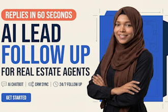 build ai lead follow up and CRM automation for real estate agents