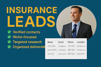 provide life insurance leads and health insurance leads