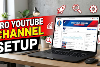create and set up a professional youtube channel