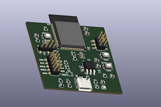 do circuit design schematics and pcb design in kicad