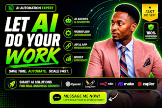 build ai agents using langchain for business automation