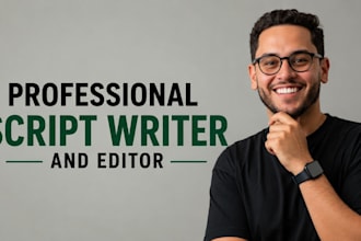 format, proofread, and edit your script or screenplay