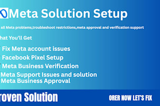 fix meta business suite, business manager, meta pixel  facebook ads issues