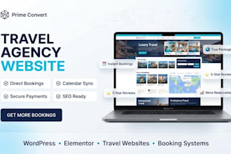 design travel agency website tourism website travel and tour booking website
