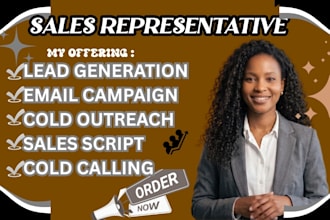 sales person online sales lead generation sales rep b2b sales closer