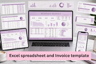 design editable excel spreadsheet, google sheets invoice template budget planner