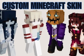 make custom minecraft skin HD model mojang render avatar pixel art youtub pvp