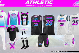 design custom 7v7 football uniform deal package