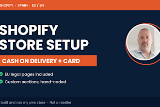 set up your shopify store with cash on delivery and card checkout