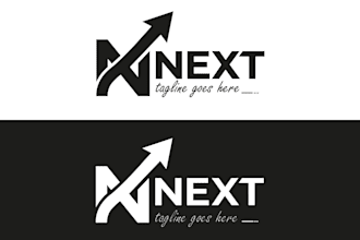 design a modern minimalist wordmark lettermark logo