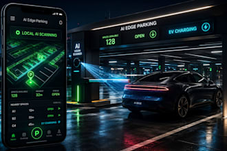 build an on device ai smart parking space app with lpr and edge computing