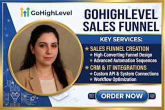 setup, gohighlevel sales funnel, ghl crm, kajabi, system io, ghl funnel builder