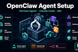 install setup fix openclaw hermes agent paperclip claude code n8n mcp vps docker