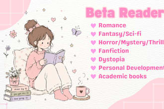 beta reading for authors