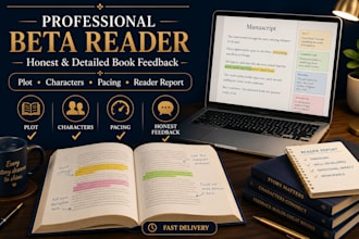 give expert book feedback