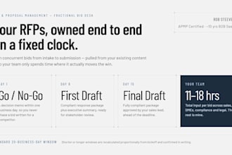 manage your entire rfp pipeline end to end